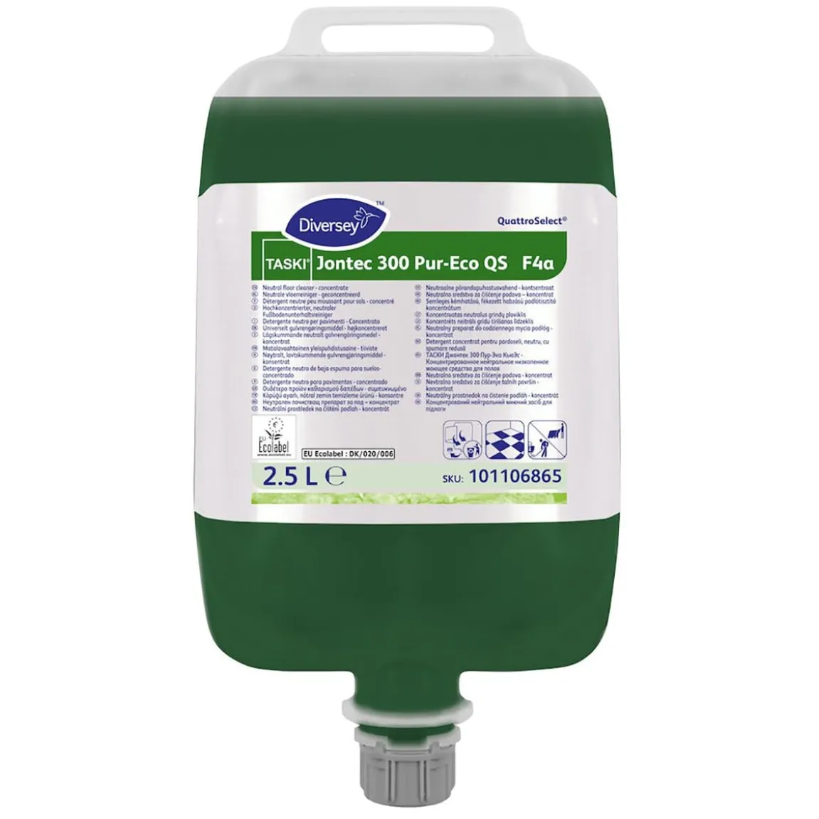 Golvrengöring Taski Jontec 300 Pur-Eco QS 2,5L
