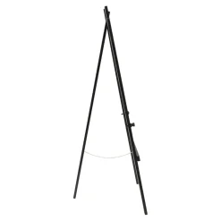 Golvstaffli Securit För Griffeltavla Svart 165x60x63cm