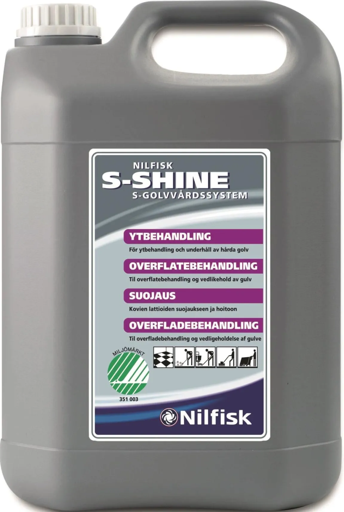 Golvvård Nordex S-Shine Toppolish 5L