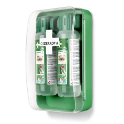 Ögonduschskåp Cederroth Inkl 2 flaskor á 500ml