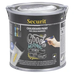 Griffelfärg Securit Svart 250ml