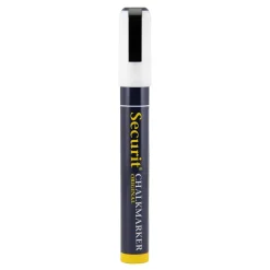 Griffelpenna Securit Snedskuren Spets Vit 2-6mm