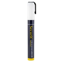 Griffelpenna Securit Snedskuren Spets Vit 2-6mm