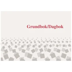 Grundbok/Dagbok 5 Dubbel- /15 Enkelkolumner 100 Sidor A4L
