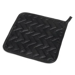 Grytlapp flamsäker 20x20cm svart