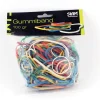 Gummiband sort.storl sort.färger 100g