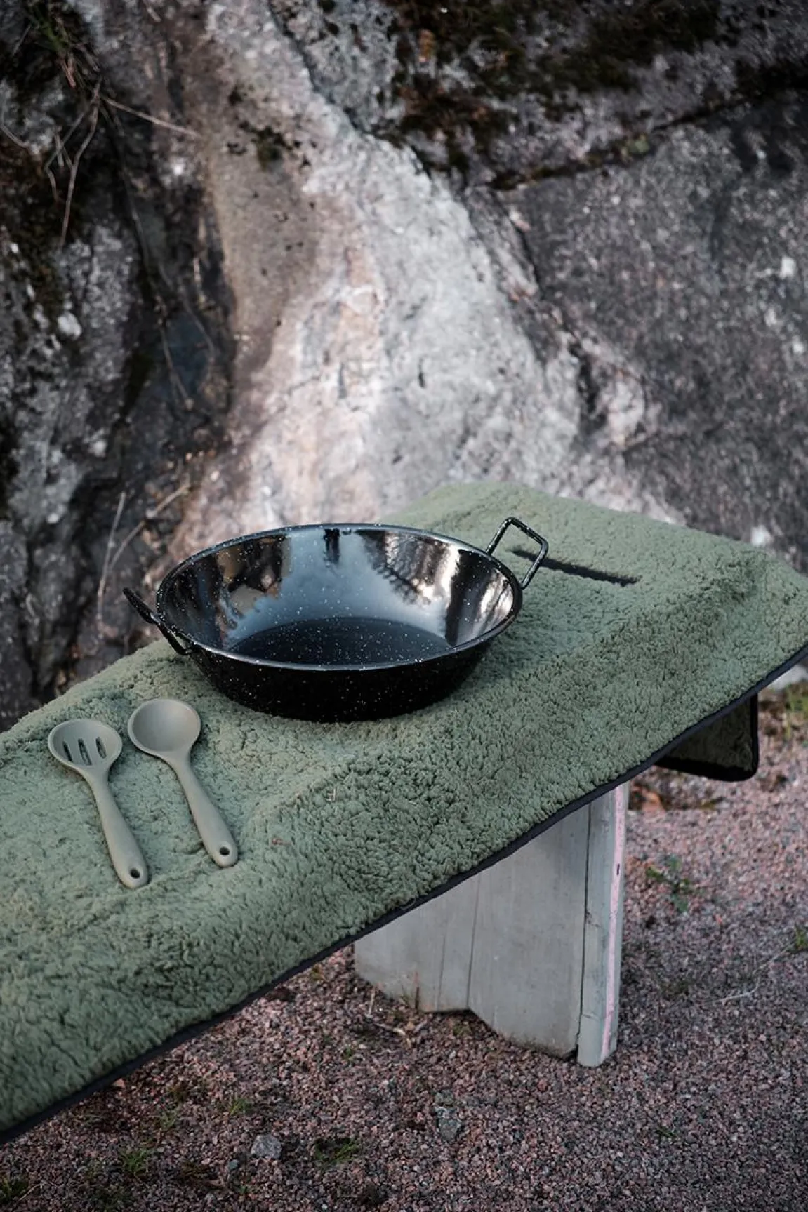 Gåvoset Sagaform Lägerelden Panna/Slev/Filt