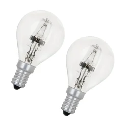 Halogenlampa Leuci E14 18W(24W) Klar Klot Dimbar