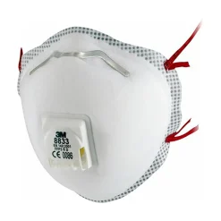 Halvmask 3M 8833F FFP3 R D-V M Ventil