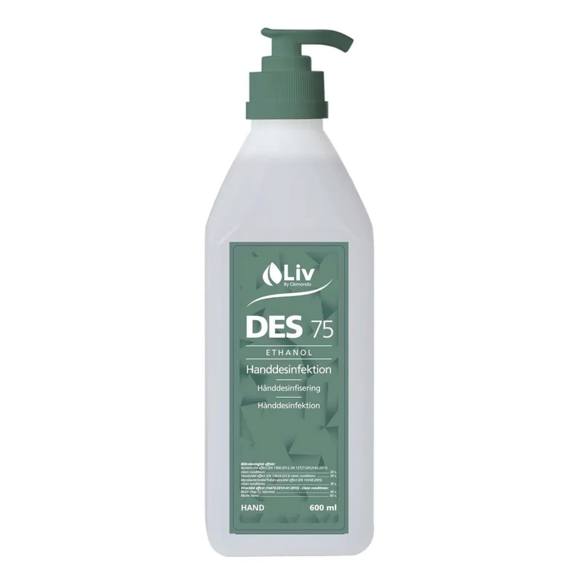 Handdesinfektion Liv Des 75 Pump 600ml