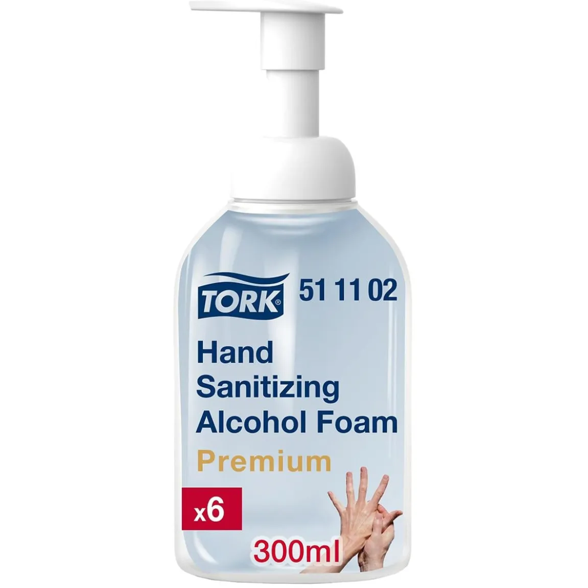 Handdesinfektion Tork Alkoholskum 75 300ml