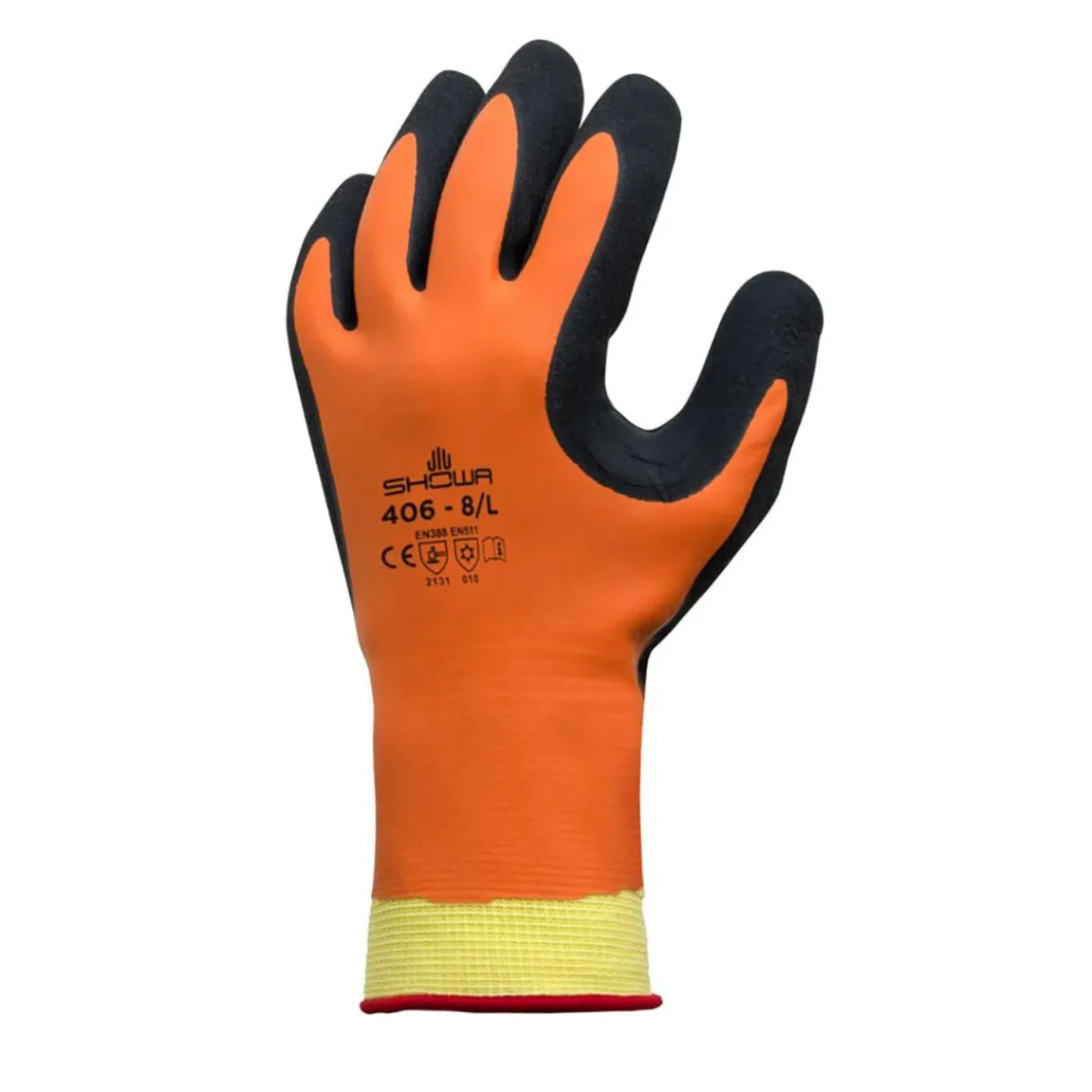 Handske Showa 406 Latex Winter Stl 8/M