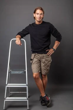 Hantverksshorts Projob 5535 Khaki C42