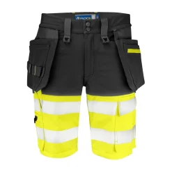 Hantverksshorts Projob 6580 Klass 1 Varselgul/Svart C44