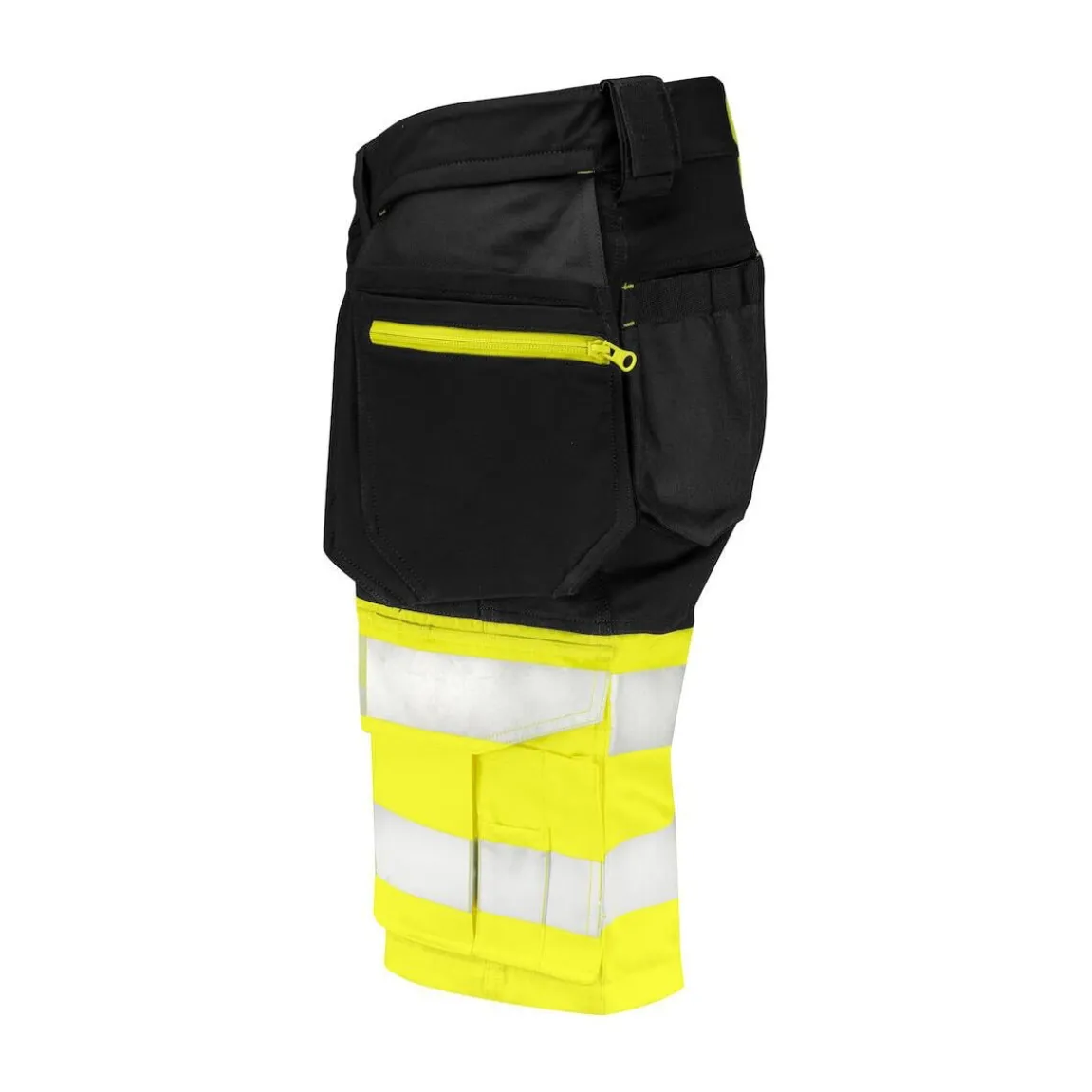 Hantverksshorts Projob 6580 Klass 1 Varselgul/Svart C44