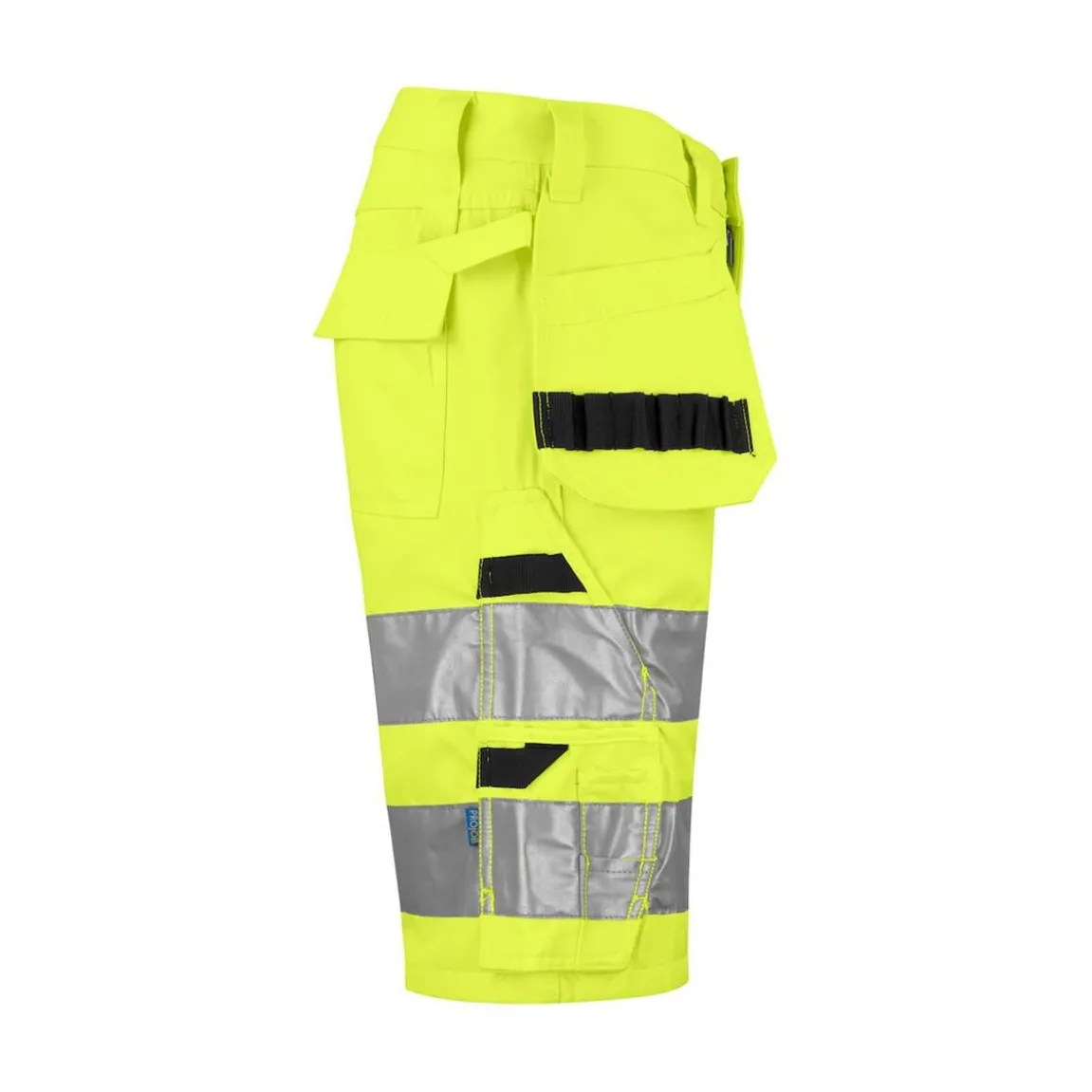 Hantverksshorts Projob 6535 Varselgul/Svart C42