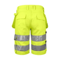 Hantverksshorts Projob 6535 Varselgul/Svart C42