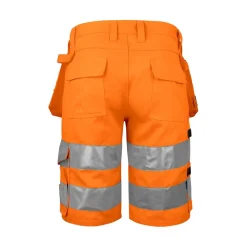 Hantverksshorts Projob 6535 Varselorange/Svart C42