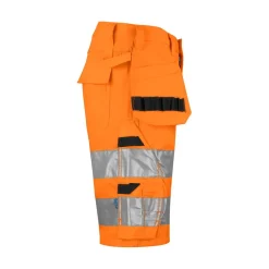 Hantverksshorts Projob 6535 Varselorange/Svart C42
