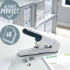Häftapparat Leitz 5552 Flat Clinch Helstapel 60 Ark Grå