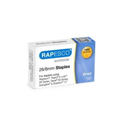 Häftklammer Rapesco 26/6 Standard