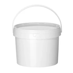 Hink Hendi 11,5L Med Lock Och Handtag Vit Ø300x230mm