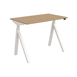Höj-& Sänkbart skrivbord Lanab El Ek/Vit 1000x600mm