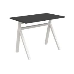 Höj-& Sänkbart skrivbord Lanab Gas Mörkgrå/Vit 1000x600mm