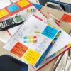 Hållare Post-it Inkl 1 Gult Transp/Svart 76x76mm