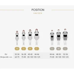Hållningsväst Swedish Posture Medium