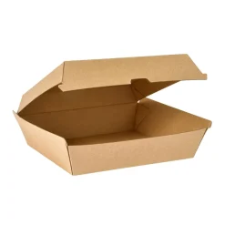 Hämtbox Duni Kartong Dinner Brun 178x160x75mm 1300ml