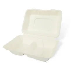 Hämtbox Träfiber 2-fack Vit 235x165x75mm