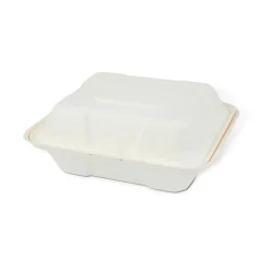 Hämtbox Träfiber 1-fack Vit 187x160x75mm