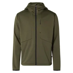 Hoodtröja Texstar FJ56 Grit Zip Hoodie Grön S