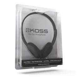 Hörlurar Koss On-Ear svart