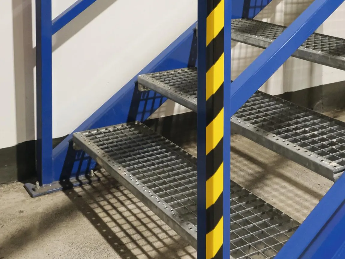 Hörnskydd Durable Magnetisk C20 Gul/Svart