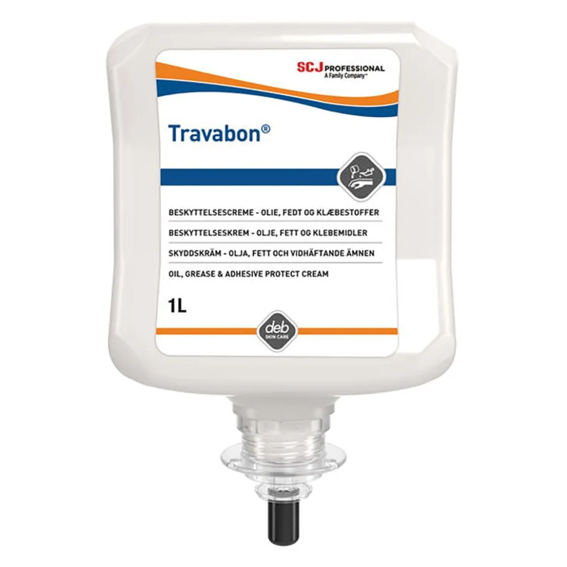Hudskyddskräm SCJ Professional Travabon Patron 1L