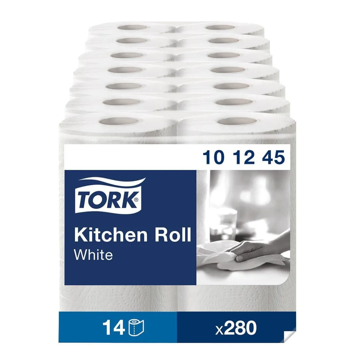 Hushållspapper Tork Advanced Plus 2-lg Vit 39m