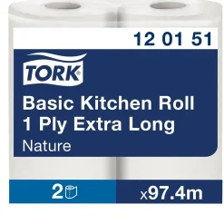 Hushållspapper Tork Universal Basic 1-lg Ofärgd 97,4m