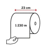 Industrirulle Katrin Classic L Natur 230mm x 1230m