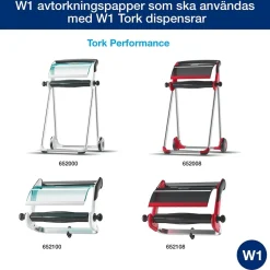 Industrirulle Tork W1 Basic 1-lg Brun 330mm x 1000m