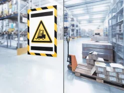 Inforam Duraframe Självhäftande Security Gul/Svart A4