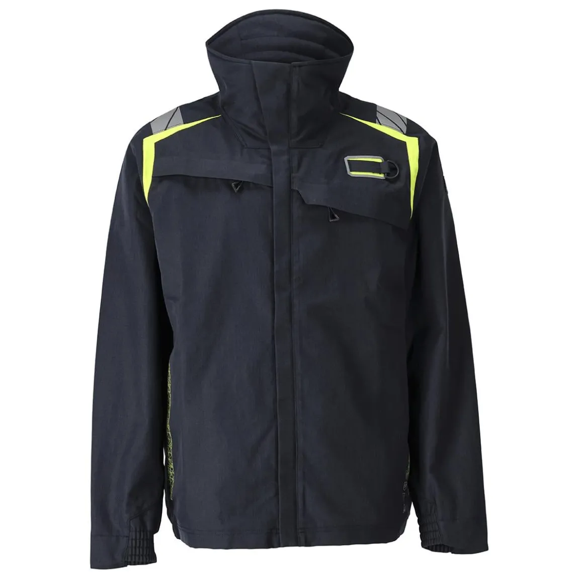 Jacka Mascot 21509-281 Multisafe Mörk Marin/Varselgul S