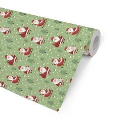 Julpapper Father Santa, matt 57cm x 154m