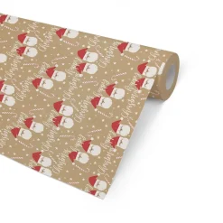 Julpapper Kraftpapper Juletid 57cmx154m 7kg