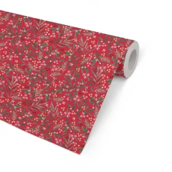 Julpapper Skimmia 57cm x 154m 7kg