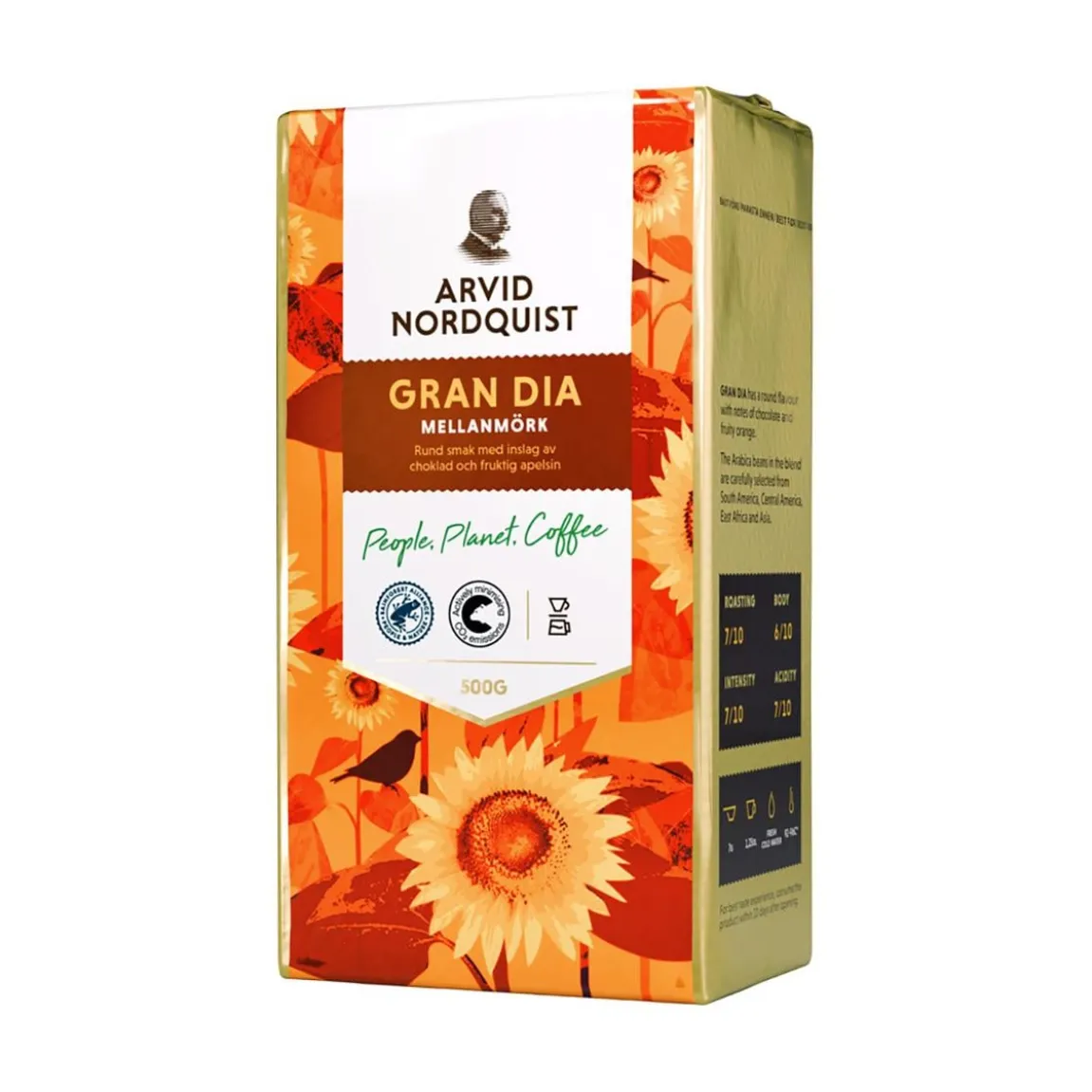 Kaffe Arvid Nordquist Gran Dia Brygg 500g