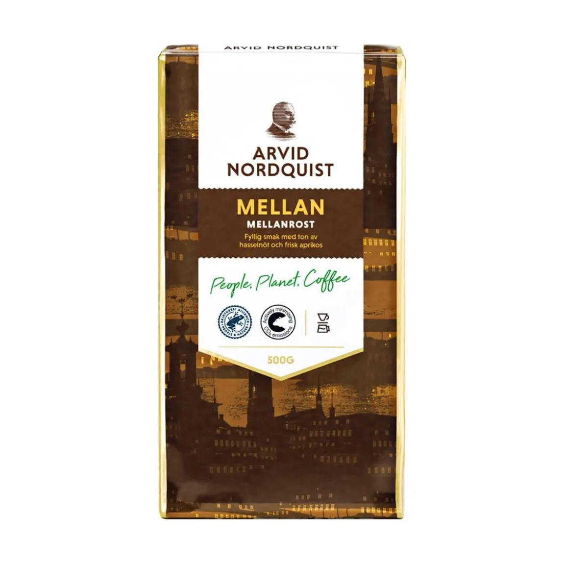 Kaffe Arvid Nordquist Mellanrost Brygg 500g