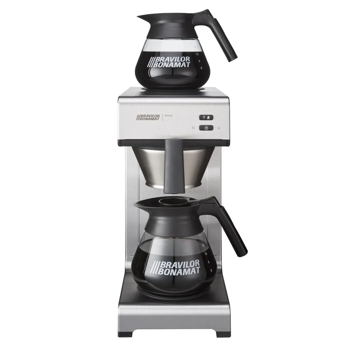 Kaffebryggare Bonamat Mondo Twin inkl. 2st glaskannor
