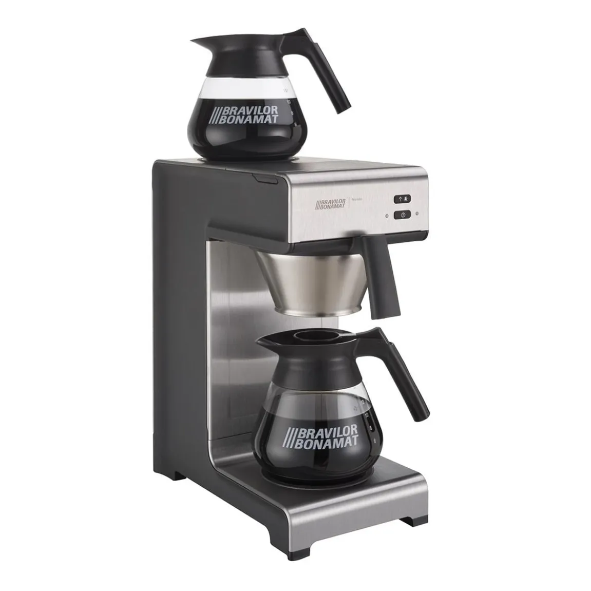 Kaffebryggare Bonamat Mondo Twin inkl. 2st glaskannor